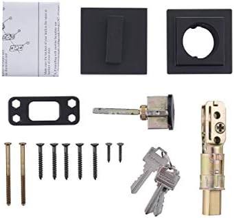 Secure Contemporary Door Lock with Thumb Turn