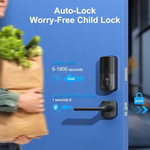 UYF WiFi Smart Door Lock Set