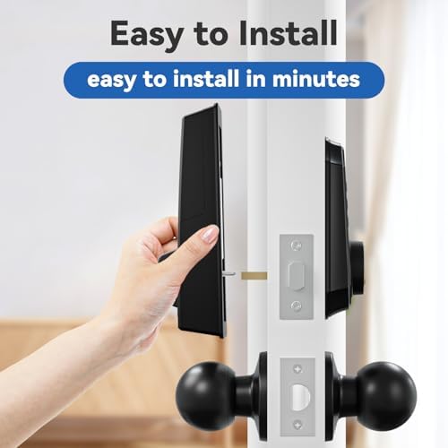 Secure Smart Door Lock with Voice Guidance Oil Rubbed Bronze