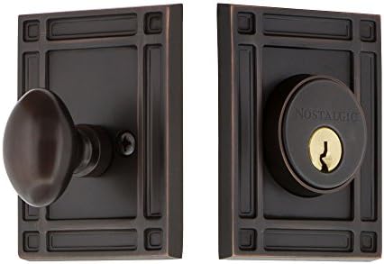 Nostalgic Warehouse Mission Plate Deadbolt