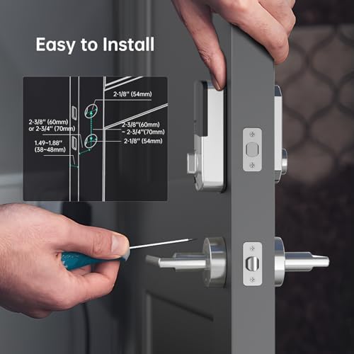 Hornbill Front Door Lock Set with Alexa Smart Features