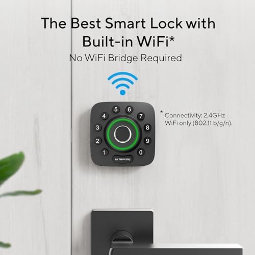 Enhance Security Convenience with ULTRALOQ U-Bolt Pro WiFi Smart Door Lock