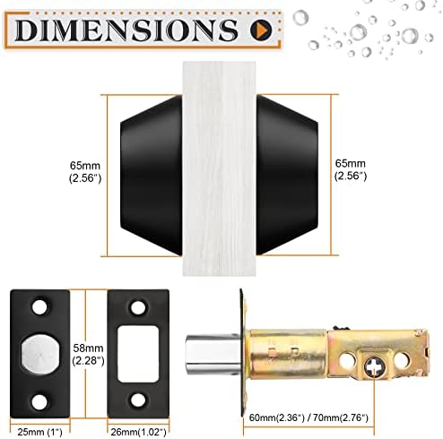 Straightforward Double Cylinder Deadbolt Guide Probrico Replacement Lock Set