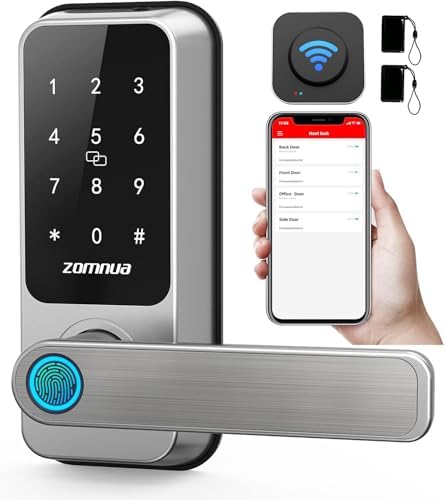 Zomnua Keyless Entry Door Lock with Handle