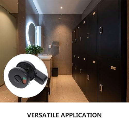 3Pcs Metal Smart Deadbolt with Privacy Lock Indicator