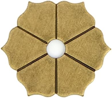 Elegant Petal-Shaped Brass Backplate Washers for Grandmas Kitchen