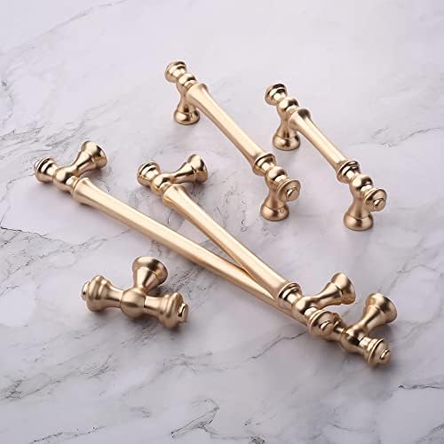 10-Piece Rustic Gold Cabinet Pulls