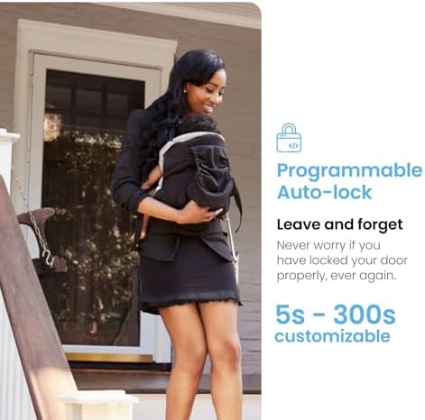 Lockly Secure Smart Door Lock Keyless Entry with AI