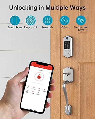 Secure FrontFingerprint Smart Lock with Alexa