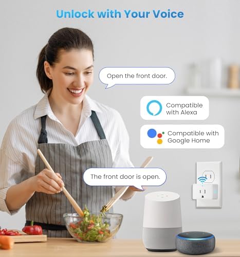 Veise Smart Lock with Handle Set and G1 Gateway