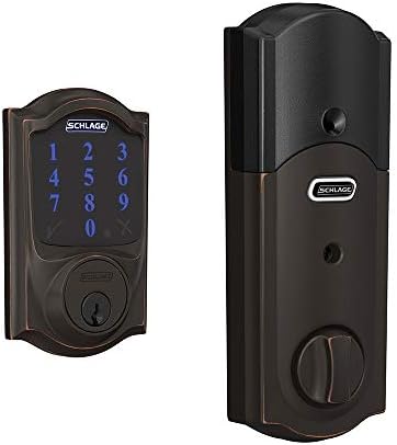 SchLAG Connect Touchscreen Plus Built-In Alarm Deadbolt
