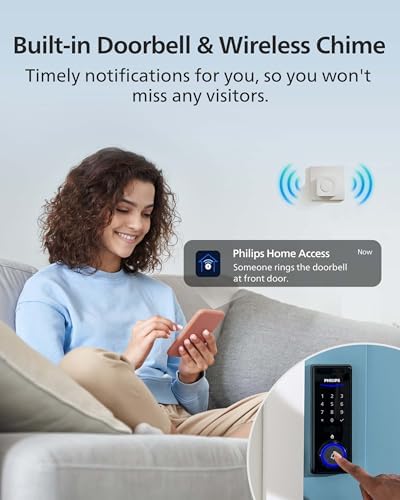 Quick unlock smart door lock with palm recognition