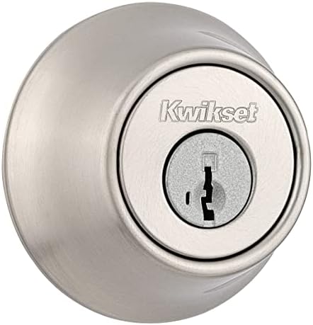Kwikset 660 Deadbolt Lock Secure Entry Door with SmartKey
