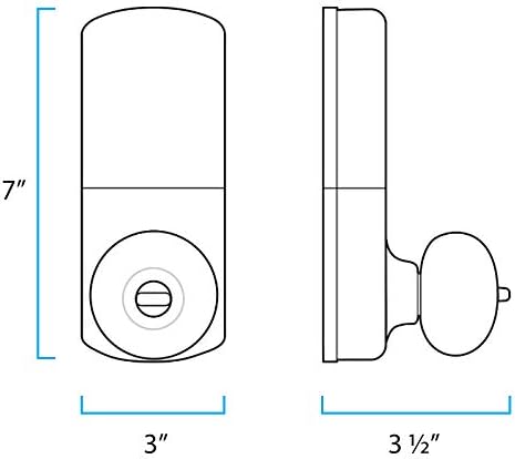 Secure Stylish Keyless Entry Door Lock with TouchPad