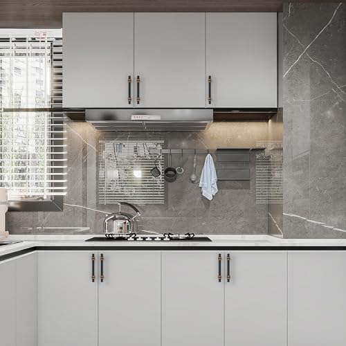 Asidrama 10-Piece Kitchen Cabinet Handles Set Bronze Matte Black Finish