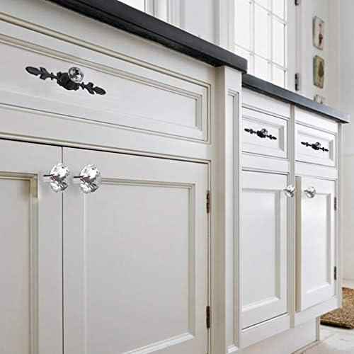Stunning Crystal knobs for Kitchen cabinets Door and Drawer Handles