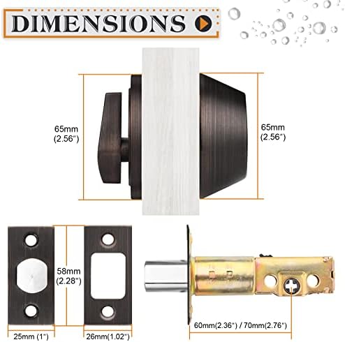 Probrico Deadbolt Set