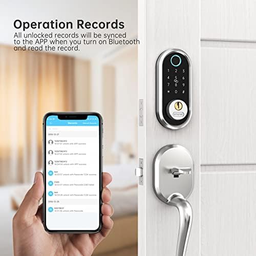 Smart Home Lock Set Keyless Entry for Front Door