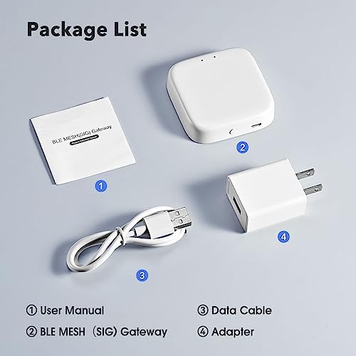 ELAMOR Smart Wi-Fi Gateway Effortless Door Lock Home Control