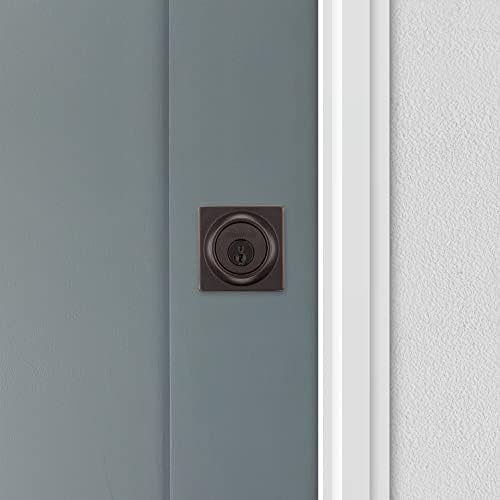 Kwikset 660SQT-15S Single Cylinder Square SmartKey Deadbolt