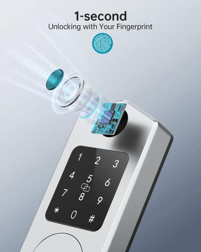 Secure FrontFingerprint Smart Lock with Alexa