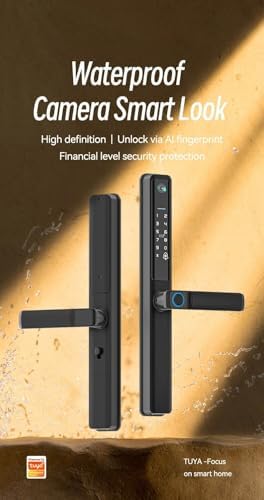 HIFAM Fingerprint Door Lock Waterproof