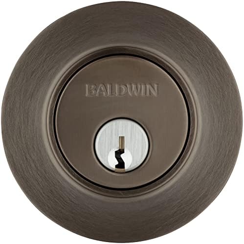 Baldwin Deadbolt Lock Black Surface Mount