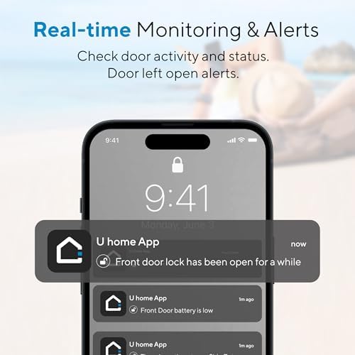 ULTRALOQ Bolt Fingerprint Smart Door Lock with WiFi