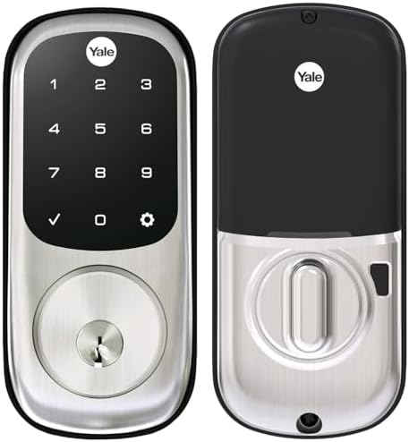 Yale Security Deadbolt Lock with Z-Wave Effortless Door Security