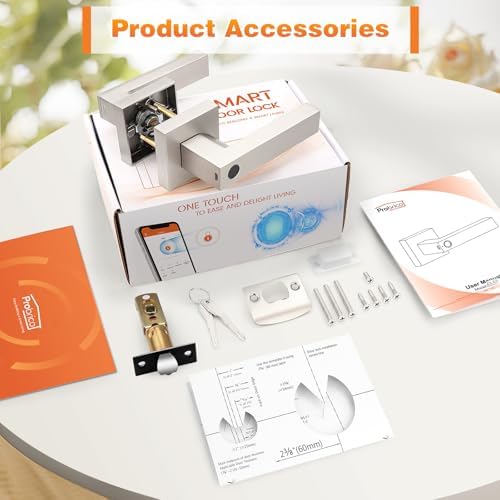 Probrico Smart Lock with Keyless Entry Door