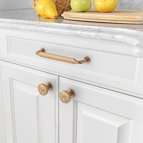 Amerdeco 10-Piece Champagne Bronze Cabinet Pulls