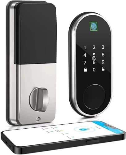 Smart Deadbolt Door Lock with Fingerprint Ic Fob Code