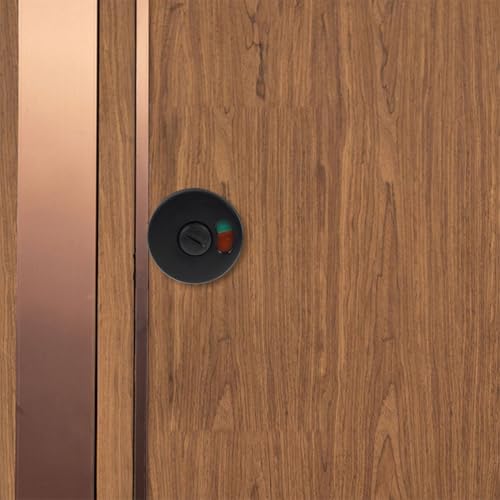 3Pcs Metal Smart Deadbolt with Privacy Lock Indicator