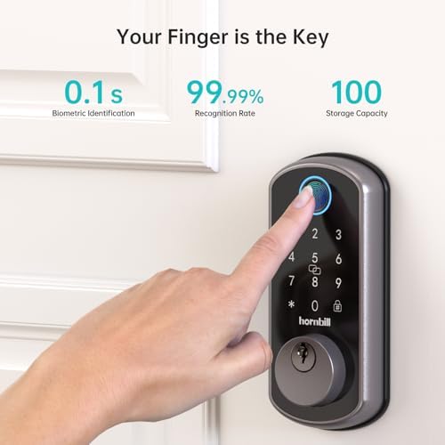 Hornbill Smart WiFi Door Lock - Keyless Entry