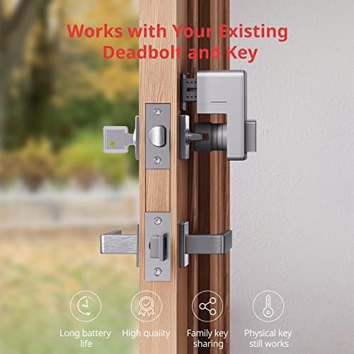 SwitchBot Smart Deadbolt with Keyless Entry for Front Door