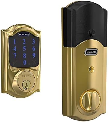 SchLAG Connect Touchscreen Plus Built-In Alarm Deadbolt