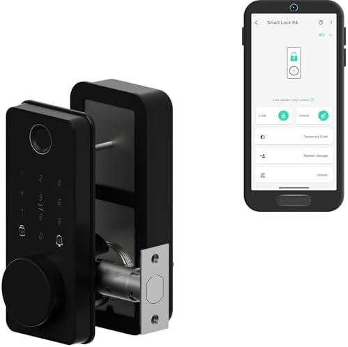 Fingerprint Keypad Entry Smart Deadbolt Lock