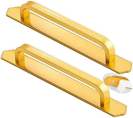 EFARMA Sliding Door Handles 2pcs Red 215mm Self-Adhesive