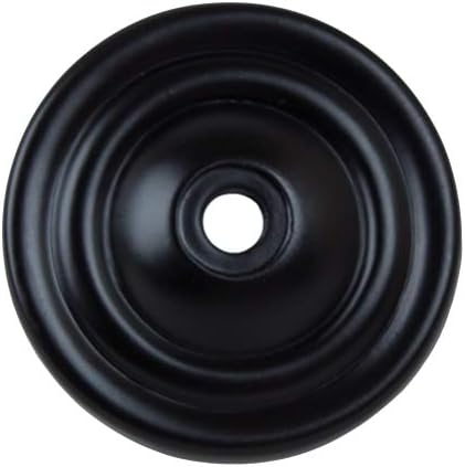 GlideRite MATTER Black 15-Inch 10-Pack cabinet backplates