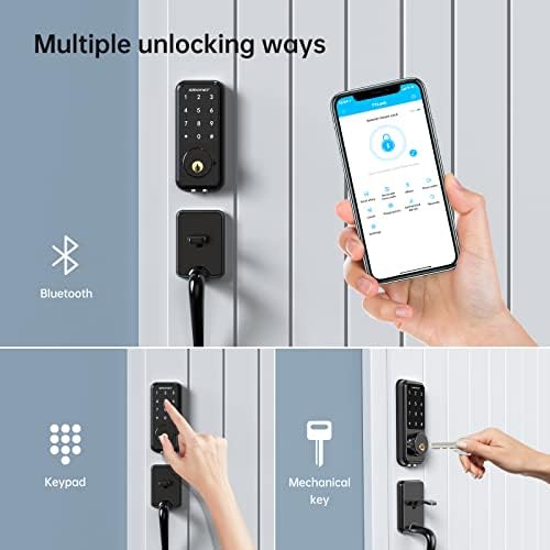 Smart Door Lock with WiFi Bridge and Alexa Compatibility