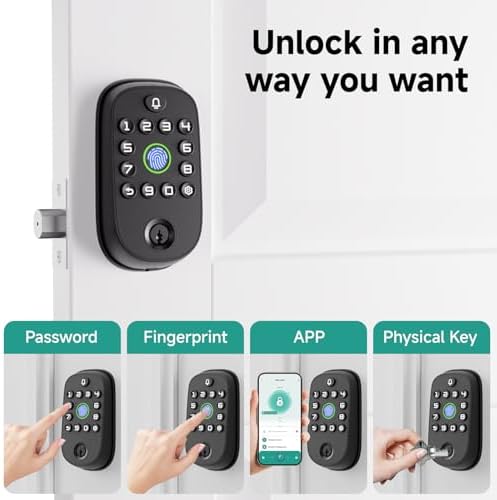 Smart Deadbolt with Alexa Tuya