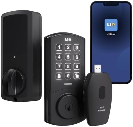 Lio Home Smart Deadbolt Lock with WiFi Keypad