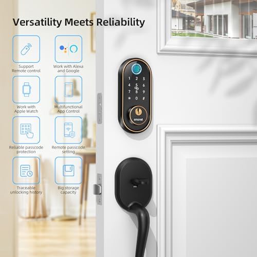 Secure Smart Door Lock with Fingerprint Alexa Compatibility
