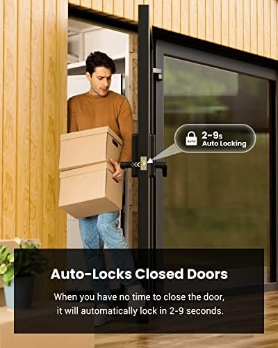Proscenic Smart Fingerprint Door Lock With Touchscreen Keypad and WiFi