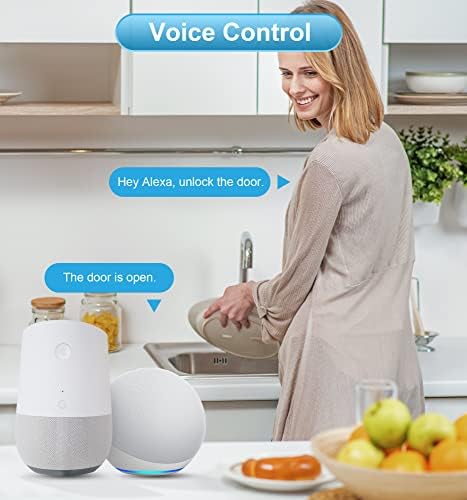 Veise WiFi Fingerprint Smart Lock Front Door Deadbolt
