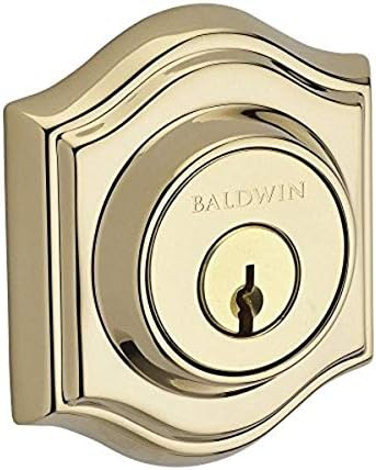 Baldwin Reserve Traditional Arch Deadbolt Solid Brass Door Security