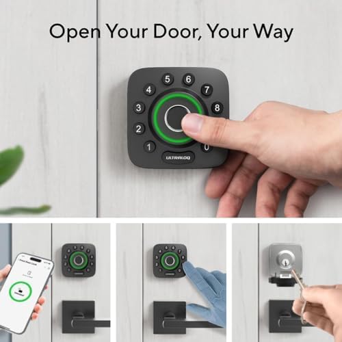 Enhance Security Convenience with ULTRALOQ U-Bolt Pro WiFi Smart Door Lock