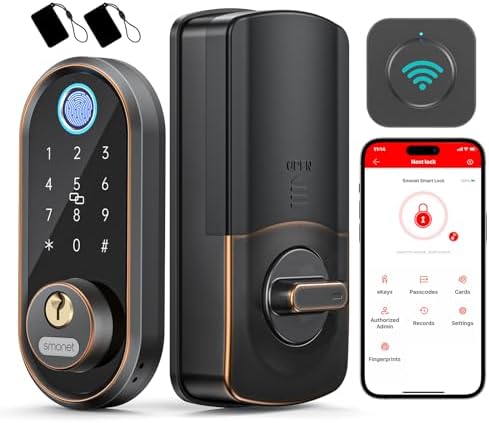 Smart Keyless Entry Door Lock - Fingerprint Biometric Door Lock