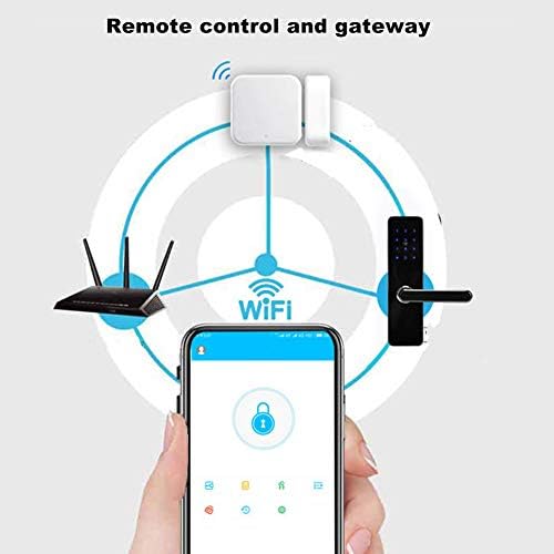 Advanced 4-in-1 Keyless Door Lock for Smart Home Security