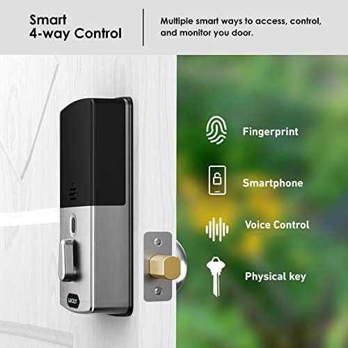 Secure Entry with Fingerprint Voice